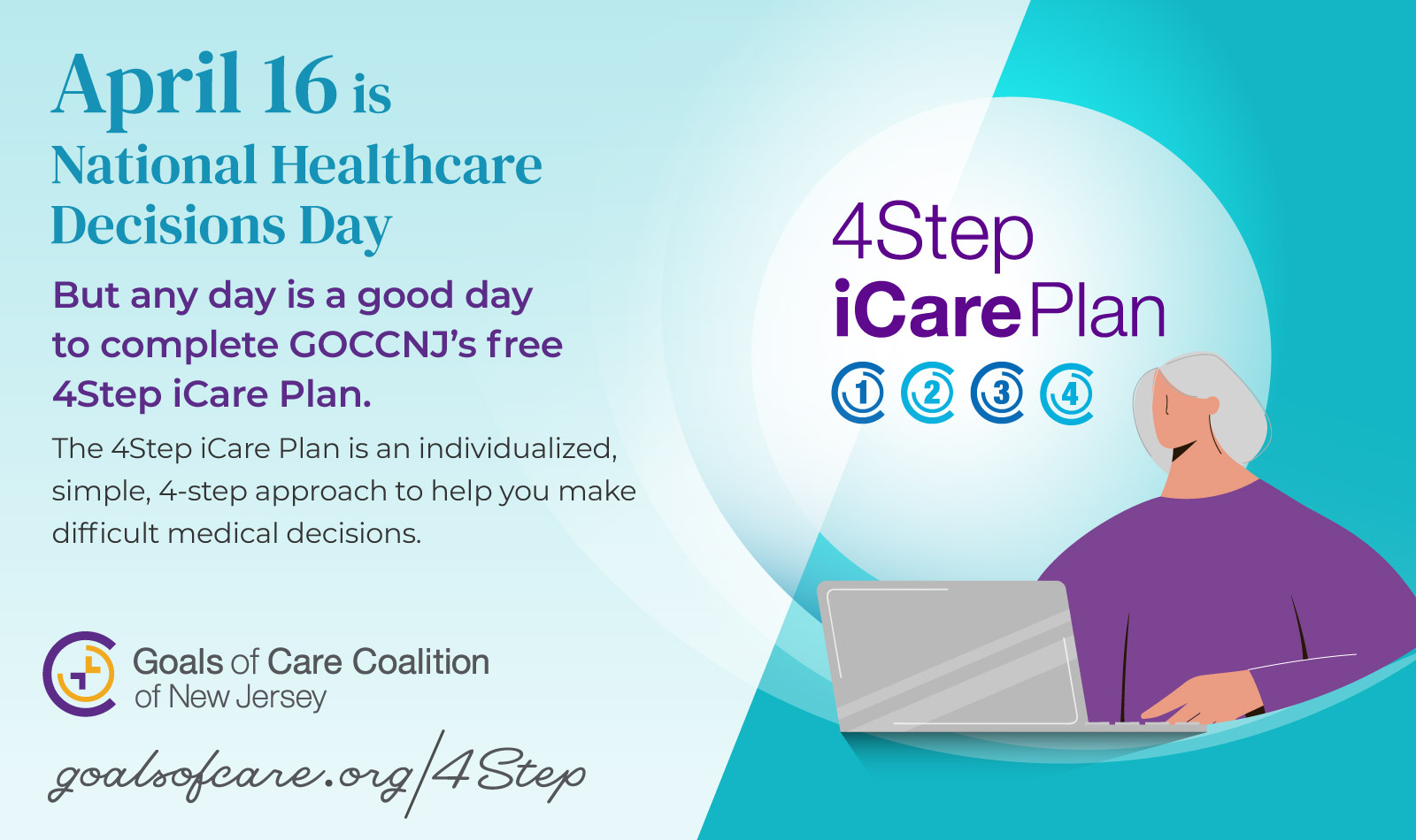 Goals of Care Coalition NHDD social media banner